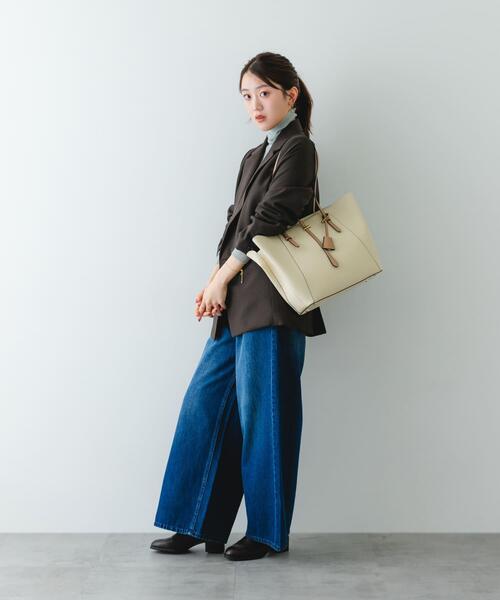 RODE SKO（ロデスコ）の「チャーム付A4トートバッグ（トートバッグ・レディース・ブラック/アイボリー/グレー/ベージュ系その他・ONE）」の20枚目の写真