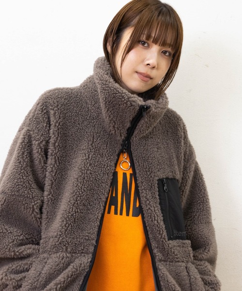 J2163 マルチカラーボアジャケット（ブルゾン）｜RNA（アールエヌエー