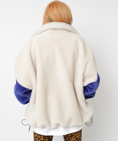 J2163 マルチカラーボアジャケット（ブルゾン）｜RNA（アールエヌエー