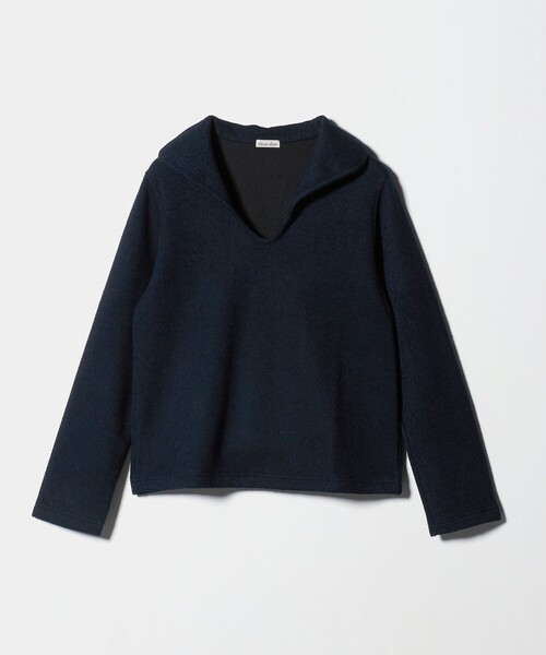 Steven Alan（スティーブンアラン）の「＜Steven Alan＞ブークレー ダンボール プルオーバー（Tシャツ/カットソー・レディース・ダークブラウン/ネイビー/オフホワイト・FREE）」の20枚目の写真