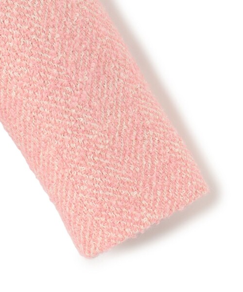 TOCCA(トッカ)の「SNOWBERRY POCKET TWEED コート(ノーカラーコート・レディース・ピンク系5/ブラック系5・0/6/4/2)」の11枚目の写真