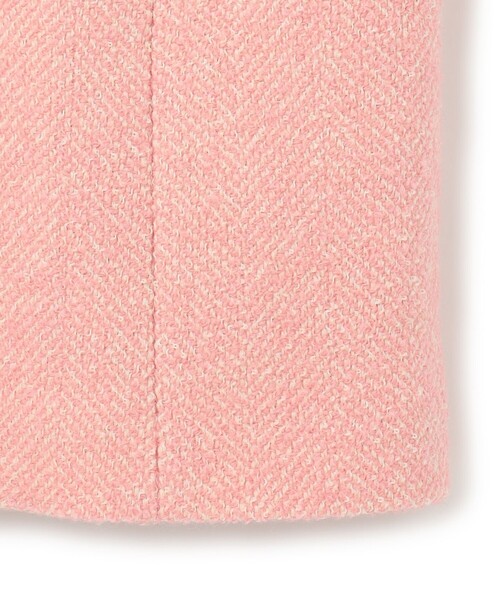 TOCCA(トッカ)の「SNOWBERRY POCKET TWEED コート(ノーカラーコート・レディース・ピンク系5/ブラック系5・0/6/4/2)」の13枚目の写真