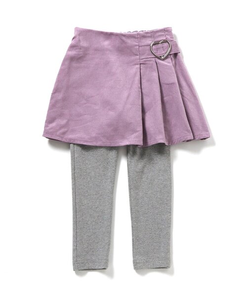 apres les cours（アプレレクール）の「【ジュニア対応】レギンス付きプリーツスカート（スカート・キッズ・ブラック/キャメル/ラベンダー・80/90/100/110/120/130/140）」の19枚目の写真