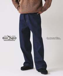 Relume Jeans セルヴィッチ ワイド デニムパンツ