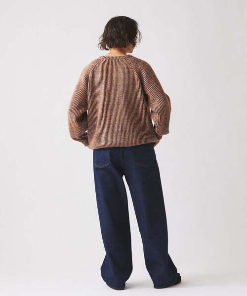 JOURNAL STANDARD relume(ジャーナルスタンダード レリューム)の「Relume Jeans セルヴィッチ ワイド デニムパンツ(デニムパンツ・メンズ・ネイビー/ブルー系その他・MEDIUM/LARGE)」の7枚目の写真