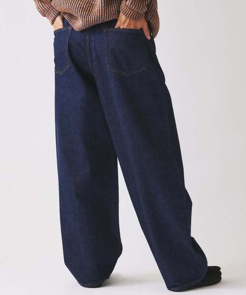 JOURNAL STANDARD relume(ジャーナルスタンダード レリューム)の「Relume Jeans セルヴィッチ ワイド デニムパンツ(デニムパンツ・メンズ・ネイビー/ブルー系その他・MEDIUM/LARGE)」の11枚目の写真