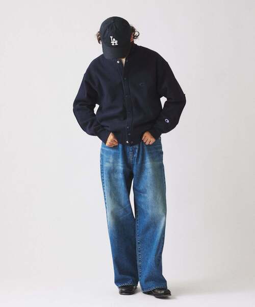 JOURNAL STANDARD relume(ジャーナルスタンダード レリューム)の「Relume Jeans セルヴィッチ ワイド デニムパンツ(デニムパンツ・メンズ・ネイビー/ブルー系その他・MEDIUM/LARGE)」の18枚目の写真
