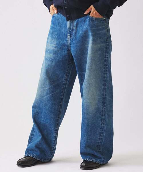 JOURNAL STANDARD relume(ジャーナルスタンダード レリューム)の「Relume Jeans セルヴィッチ ワイド デニムパンツ(デニムパンツ・メンズ・ネイビー/ブルー系その他・MEDIUM/LARGE)」の20枚目の写真