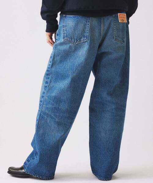 JOURNAL STANDARD relume(ジャーナルスタンダード レリューム)の「Relume Jeans セルヴィッチ ワイド デニムパンツ(デニムパンツ・メンズ・ネイビー/ブルー系その他・MEDIUM/LARGE)」の21枚目の写真