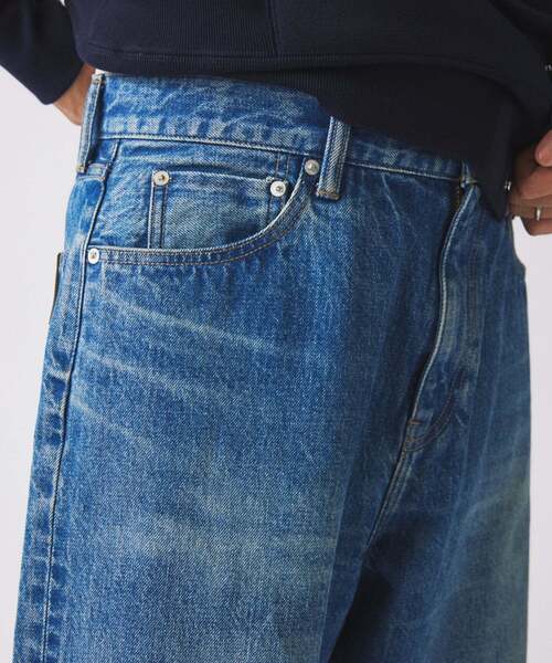 セール】Relume Jeans セルヴィッチ ワイド デニムパンツ（デニム