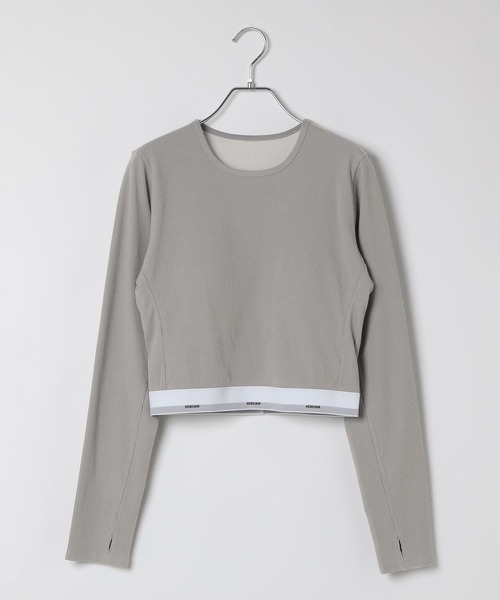 HEREIAM(ヘレイアム)の「【HEREIAM】カップ付きリブプルオーバー(Tシャツ/カットソー・レディース・グレー/ブラック・SMALL/MEDIUM/LARGE)」の19枚目の写真