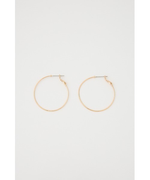 LAGUA GEM(ラグアジェム)の「BASIC BIG HOOP ピアス(ピアス(両耳用)・レディース・ゴールド/シルバー・FREE)」の2枚目の写真