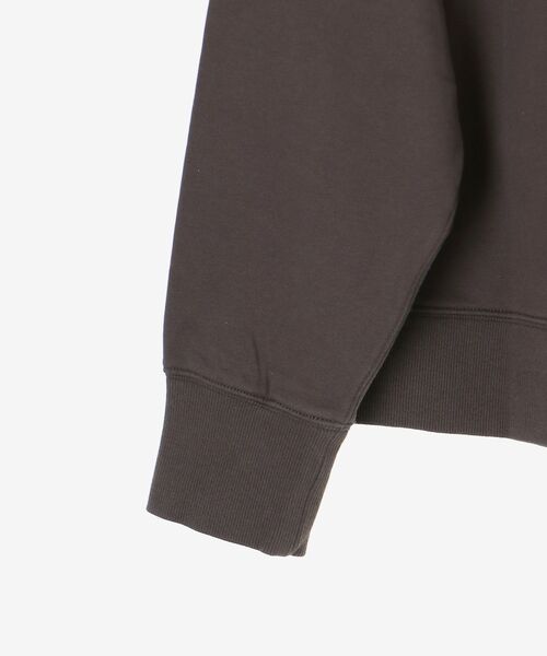 le.coeur blanc（ルクールブラン）の「刺繍入りハーフジップスウェット（スウェット・レディース・ダークグレー/ベージュ・38）」の16枚目の写真