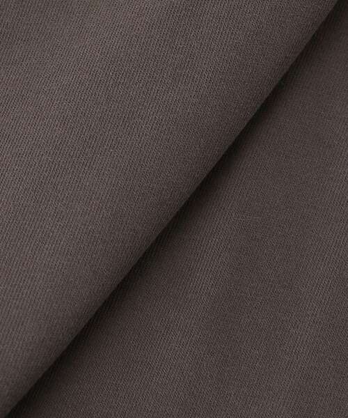 le.coeur blanc（ルクールブラン）の「刺繍入りハーフジップスウェット（スウェット・レディース・ダークグレー/ベージュ・38）」の18枚目の写真