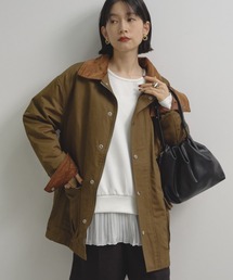 Shelly island | 襟配色ジャケット(ブルゾン)