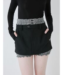 SORIN ブラックショートパンツ (タグ付き) SORIN ブラックショートパンツ (タグ付き) SORIN ブラック