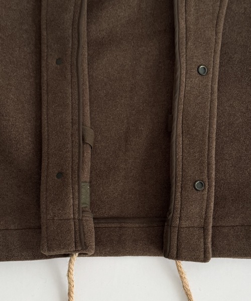 セール】El mar ウールスタンドカラーダッフルジャケット（ダッフル