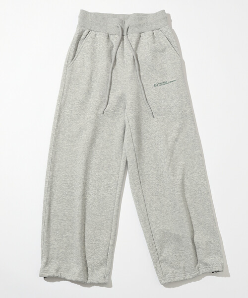 Firsthand(ファーストハンド)の「MA Firsthand/マ ファーストハンド MA ベーシックロゴ刺繍 イージーワイドパンツ / 裏毛スウェットパンツ / 裾ドローコード付き(スウェットパンツ・レディース・レッド/ブラウン/チャコールグレー/グレー・MEDIUM/SMALL)」の9枚目の写真