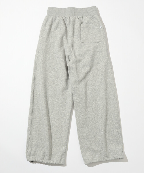 Firsthand(ファーストハンド)の「MA Firsthand/マ ファーストハンド MA ベーシックロゴ刺繍 イージーワイドパンツ / 裏毛スウェットパンツ / 裾ドローコード付き(スウェットパンツ・レディース・レッド/ブラウン/チャコールグレー/グレー・MEDIUM/SMALL)」の15枚目の写真