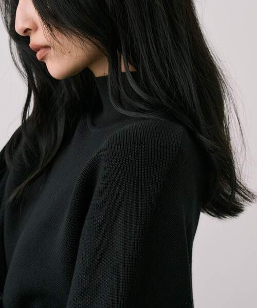 完売間近！】BACKスリットドルマンニット｜ウォッシャブル/オフィス