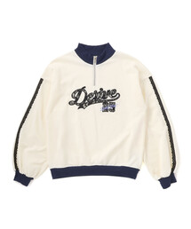 ZIDDY | ハーフジッププルオーバー(130~160cm)(スウェット)