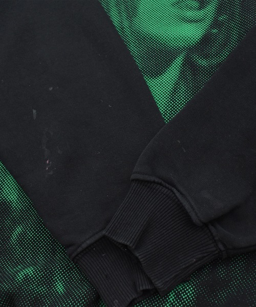 Bershka(ベルシュカ)の「【USED】Billie Eilish×Bershka フーディ(パーカー・メンズ・ブラック・X-SMALL)」の4枚目の写真