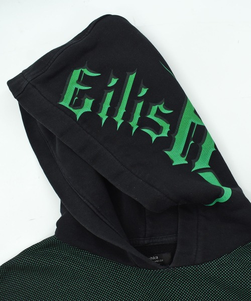 Bershka(ベルシュカ)の「【USED】Billie Eilish×Bershka フーディ(パーカー・メンズ・ブラック・X-SMALL)」の7枚目の写真