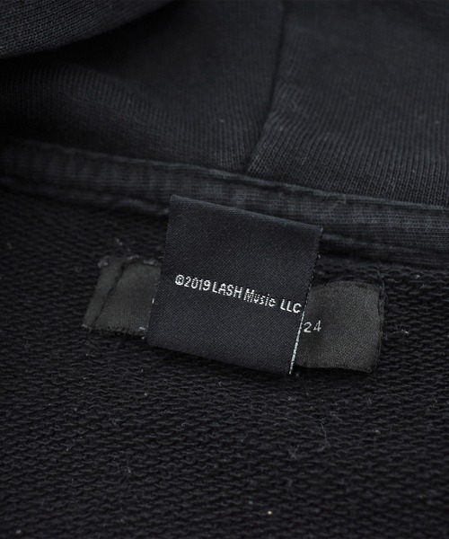 Bershka(ベルシュカ)の「【USED】Billie Eilish×Bershka フーディ(パーカー・メンズ・ブラック・X-SMALL)」の9枚目の写真