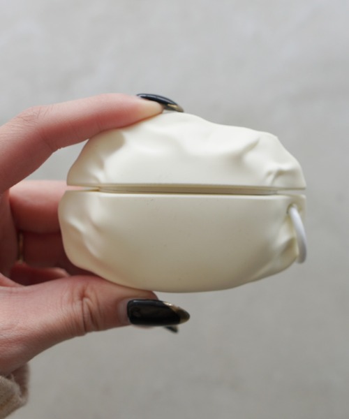 Port（ポート）の「【 Port / ポート 】 中華まん モチーフ イヤホンケース ( 肉まん / 餃子 )（ヘッドフォン/イヤホン・レディース・アイボリー/ホワイト・A/B）」の9枚目の写真