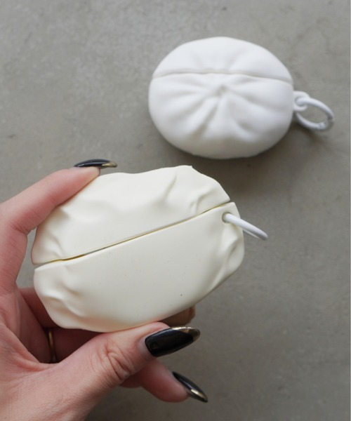 Port（ポート）の「【 Port / ポート 】 中華まん モチーフ イヤホンケース ( 肉まん / 餃子 )（ヘッドフォン/イヤホン・レディース・アイボリー/ホワイト・A/B）」の12枚目の写真