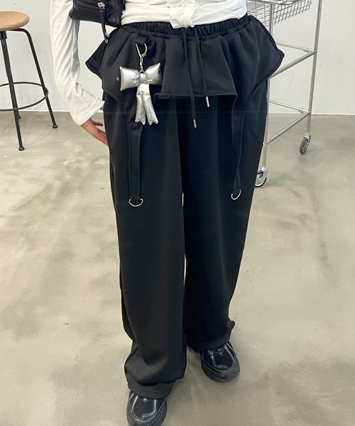 mul.(ムル)の「リングスウエットパンツ(スウェットパンツ・レディース・グレー/ブラック・FREE)」の21枚目の写真