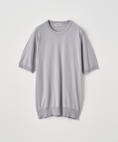JOHN SMEDLEY（ジョンスメドレー）の「※※使用不可※※[Anglo Indian Gauze] クルーネックニットＴシャツ（ニット/セーター・メンズ・ブラック/ネイビー/パープル/シルバー/ブルー系その他2/ブルー系その他5/ベージュ系その他3/カーキブラウン・L/M/S）」の8枚目の写真