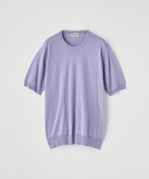 JOHN SMEDLEY（ジョンスメドレー）の「※※使用不可※※[Anglo Indian Gauze] クルーネックニットＴシャツ（ニット/セーター・メンズ・ブラック/ネイビー/パープル/シルバー/ブルー系その他2/ブルー系その他5/ベージュ系その他3/カーキブラウン・L/M/S）」の9枚目の写真