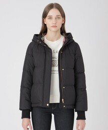 美品　ブルーレーベルクレストブリッジ　ラクーンファー　ショートダウンジャケット 美品 ブルーレーベルクレストブリッジ ラクーンファー ショート