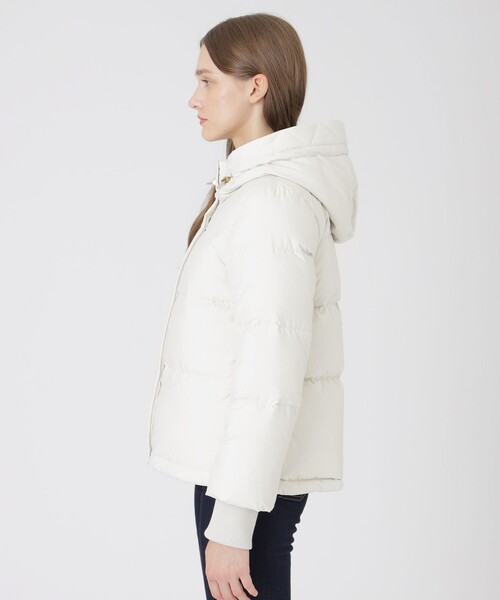 ハイマルチピーチタフタショートダウンコート（ダウンジャケット