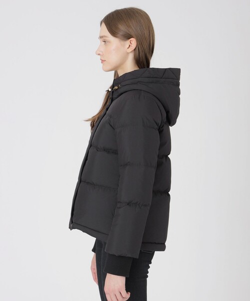 ハイマルチピーチタフタショートダウンコート（ダウンジャケット