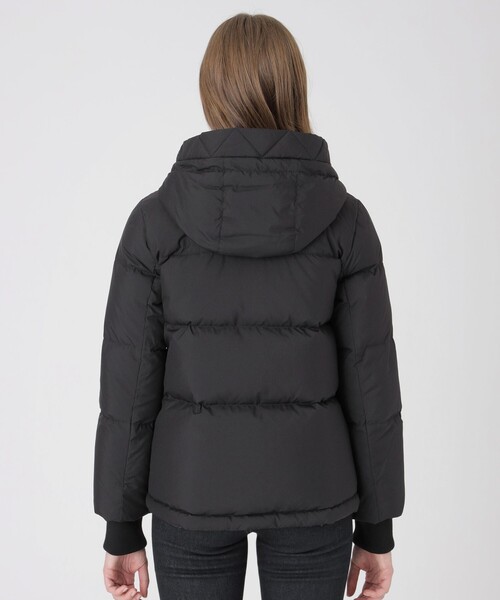 ハイマルチピーチタフタショートダウンコート（ダウンジャケット