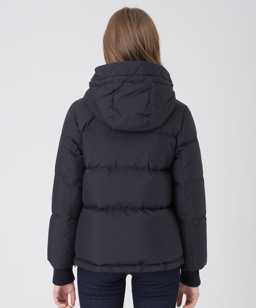 ハイマルチピーチタフタショートダウンコート（ダウンジャケット