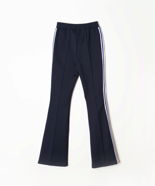 HOLIDAY（ホリデイ）の「FLARE TRACK PANTS フレアトラックパンツ（その他パンツ・レディース・レッド/ネイビー・1/0）」の3枚目の写真