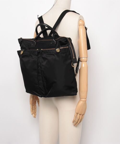 Felisi（フェリージ）の「Felisi / フェリージ：2Way Helmet Tote Bag：18-50-7-DS[MUS]（トートバッグ・メンズ・ブラック・FREE）」の7枚目の写真