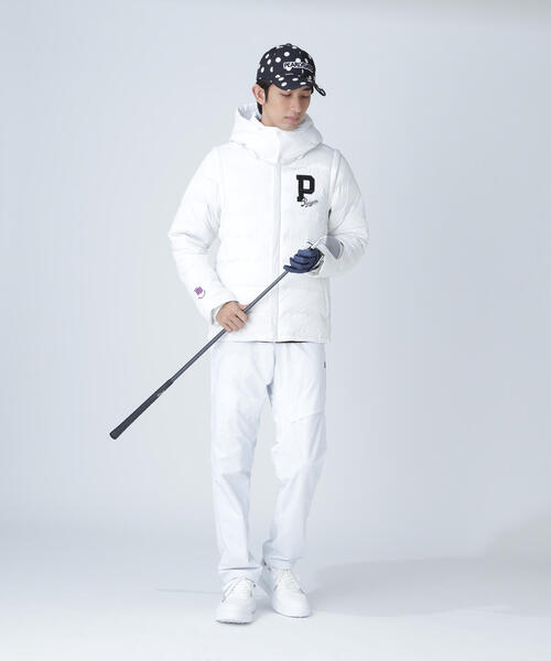 PEARLY GATES(パーリーゲイツ)の「【PEARLY GATES】タフレックス×サーモトロンパンツ(その他パンツ・メンズ・ネイビー・MEDIUM/LARGE)」の4枚目の写真