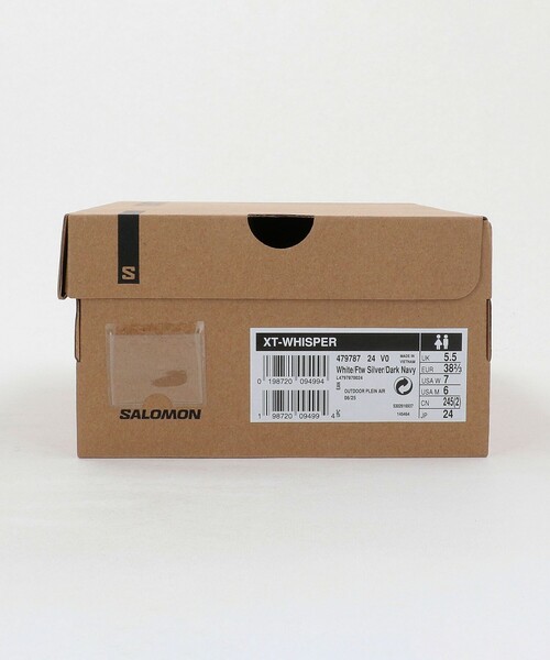 国内EXCLUSIVE】＜Salomon＞XT-WHISPER シルバーカラー/スニーカー