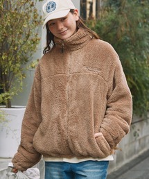 THE CRAFT CREW PRODUCTS | ヒートアップボアフリース ドローコード ジップアップブルゾン / 保温【THE CRAFT CREW PRODUCTS】(ブルゾン)