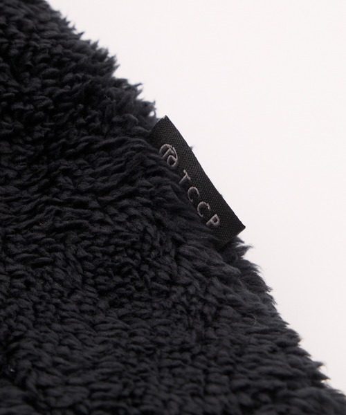 THE CRAFT CREW PRODUCTS(ザクラフトクループロダクツ)の「ヒートアップボアフリース ドローコード ジップアップブルゾン / 保温【THE CRAFT CREW PRODUCTS】(ブルゾン・メンズ・アイボリー/ブラック/ダークネイビー/ベージュ・L/M/S)」の14枚目の写真