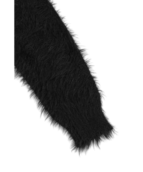 ALEXIA STAM（アリシアスタン）の「Shaggy Knit Top /ふわふわシャギーニット（ニット/セーター・レディース・ブラウン/ブラック/アイボリー・FREE）」の21枚目の写真