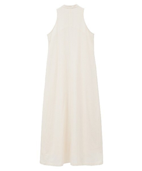 CLANE（クラネ）の「【CLANE/クラネ】AMERICAN SLEEVE LINEN ONEPIECE/アメリカンスリーブリネンワンピース（ワンピース・レディース・ブラック/ホワイト・1/2）」の9枚目の写真