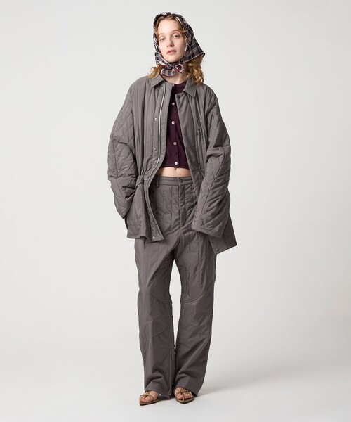 6(ROKU)＞キルティング ブルゾン（その他アウター）｜6（ロク）の