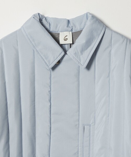 6(ロク)の「<6(ROKU)>キルティング ブルゾン(その他アウター・レディース・ダークグレー/ライトブルー・38/36)」の19枚目の写真