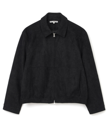 Millo Archive（ミロ アーカイブ）の「レストスエードブルゾン[ブラック]（ミリタリージャケット）」