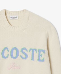 LACOSTE（ラコステ）の「ブランドネームロゴシャギーニッティングウールセーター（ニット/セーター）」